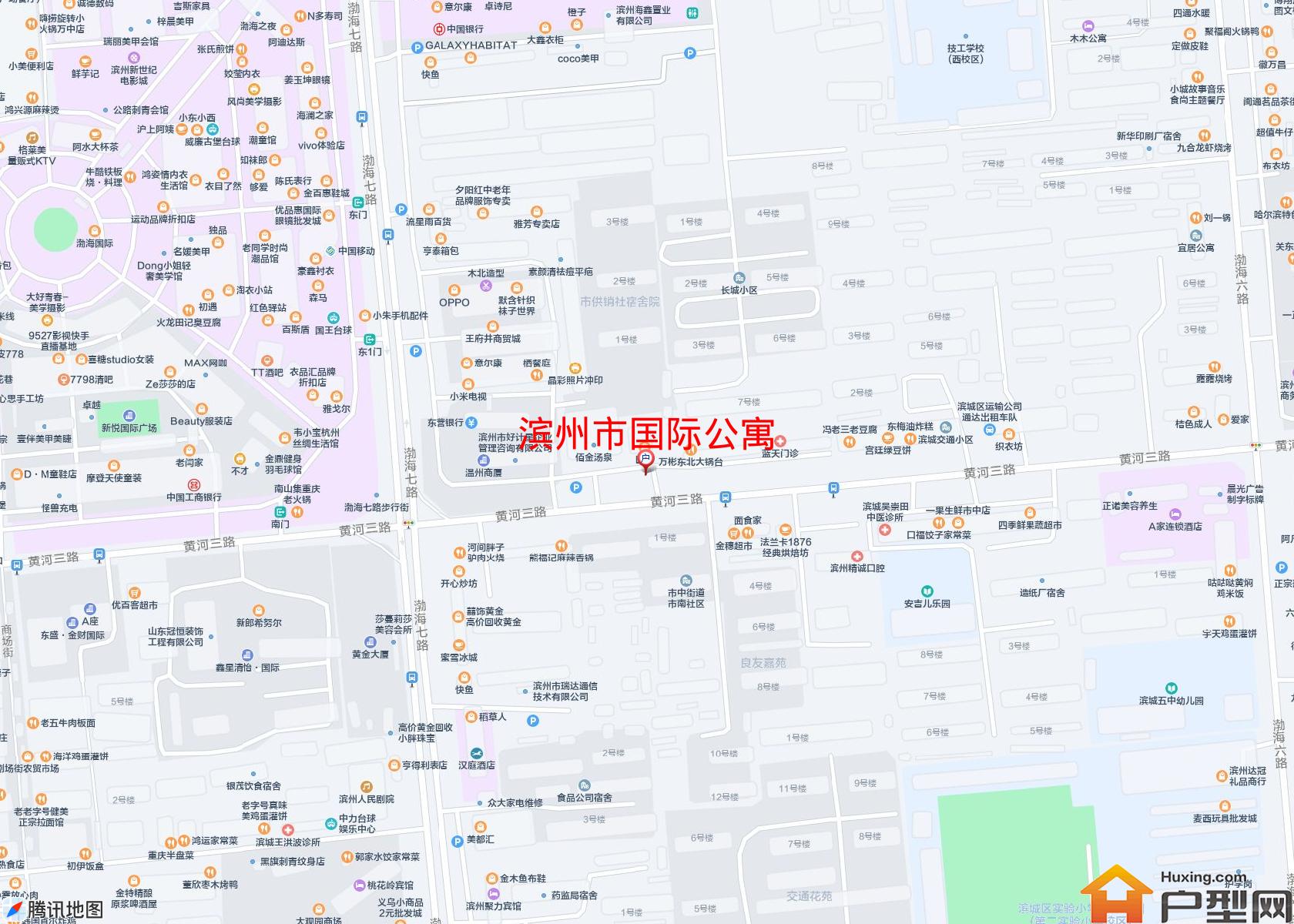 国际公寓小区 - 户型网