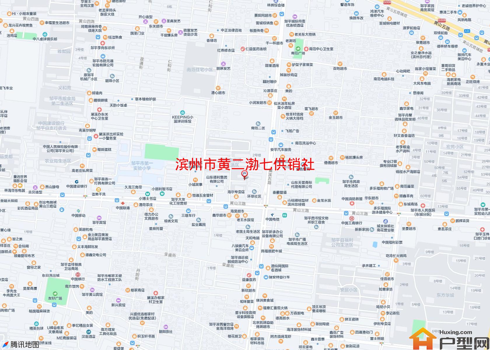 黄二渤七供销社小区 - 户型网