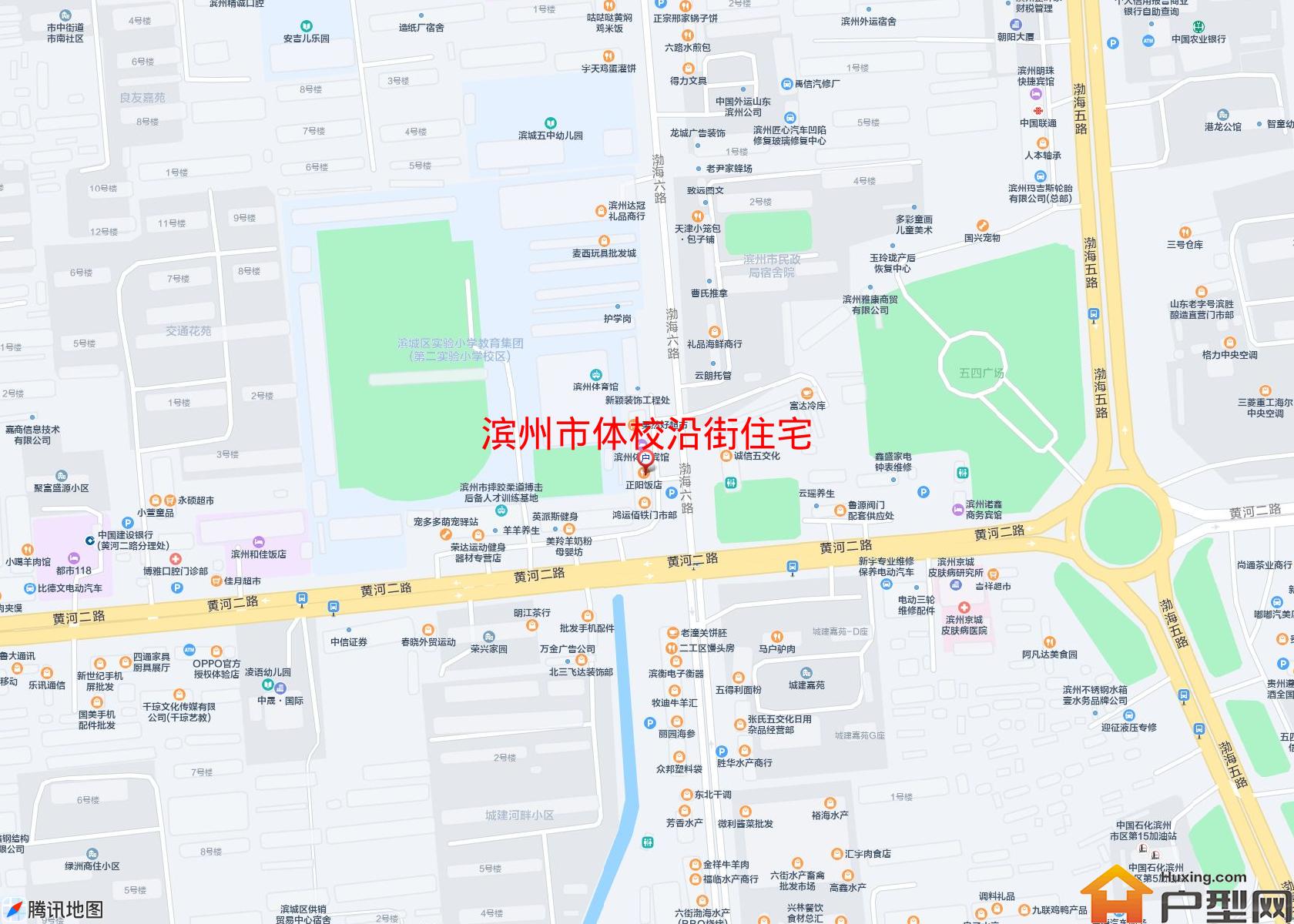 体校沿街住宅小区 - 户型网
