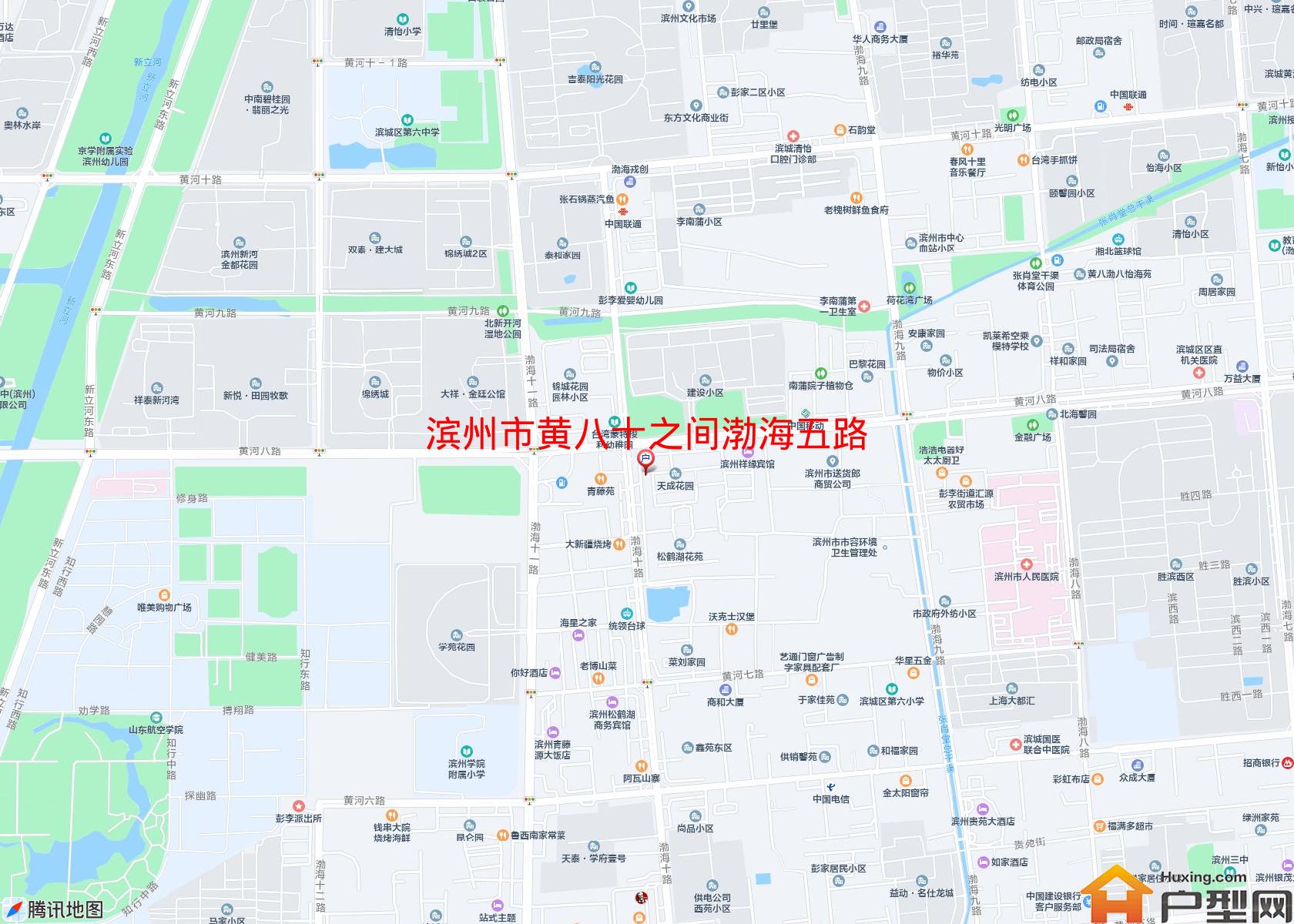 黄八十之间渤海五路小区 - 户型网