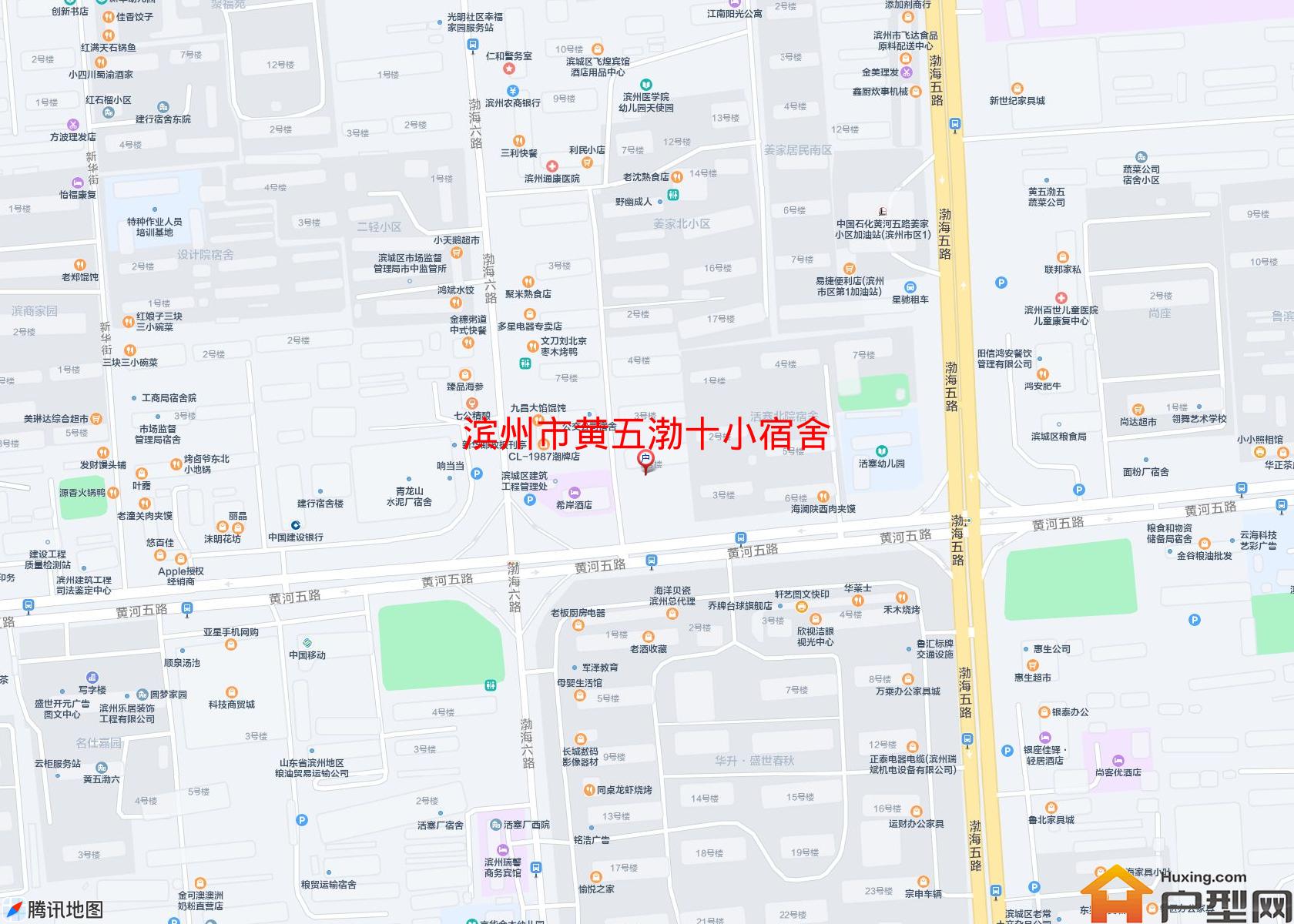 黄五渤十小宿舍小区 - 户型网