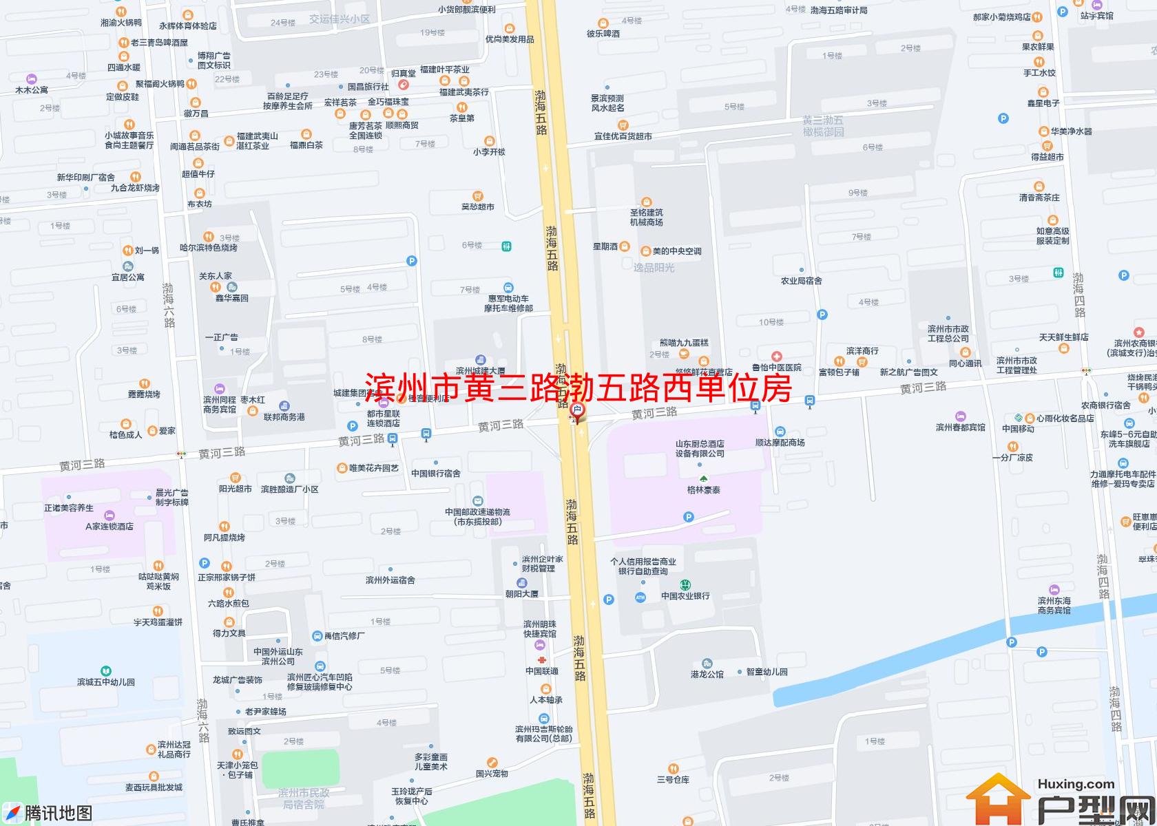 黄三路渤五路西单位房小区 - 户型网