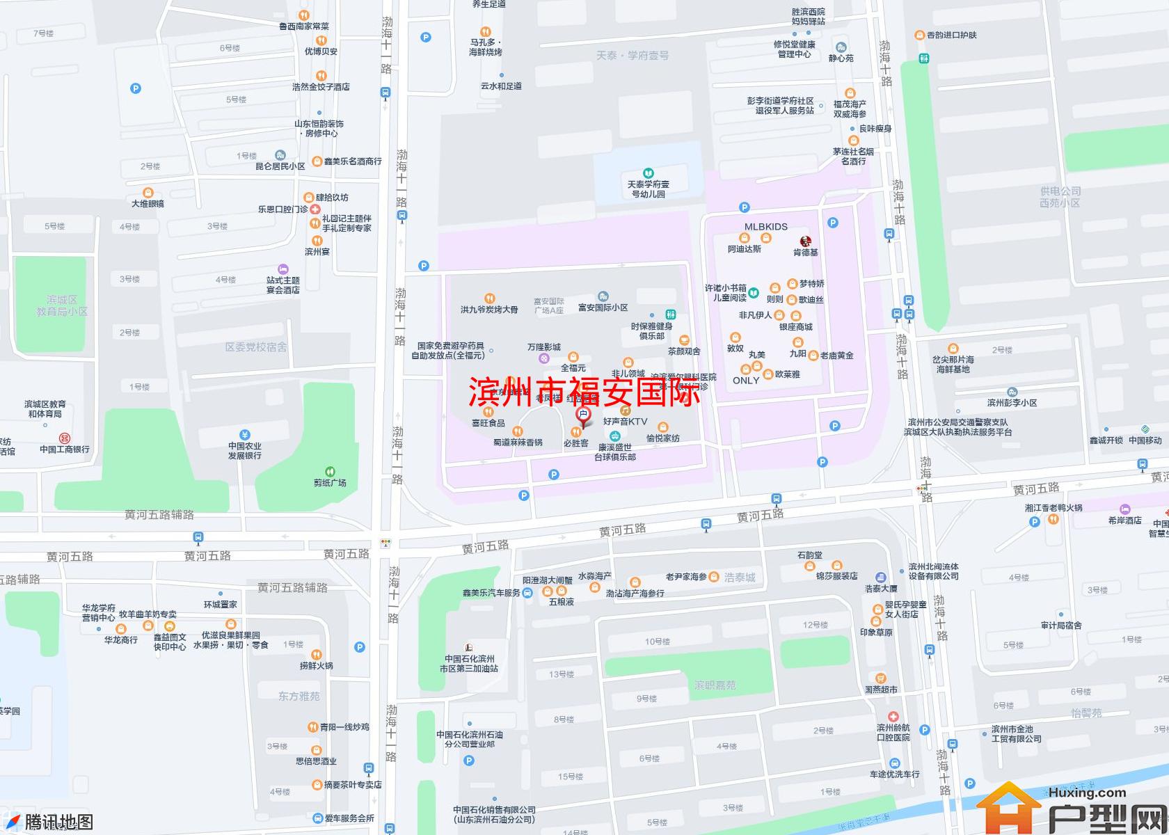 福安国际小区 - 户型网