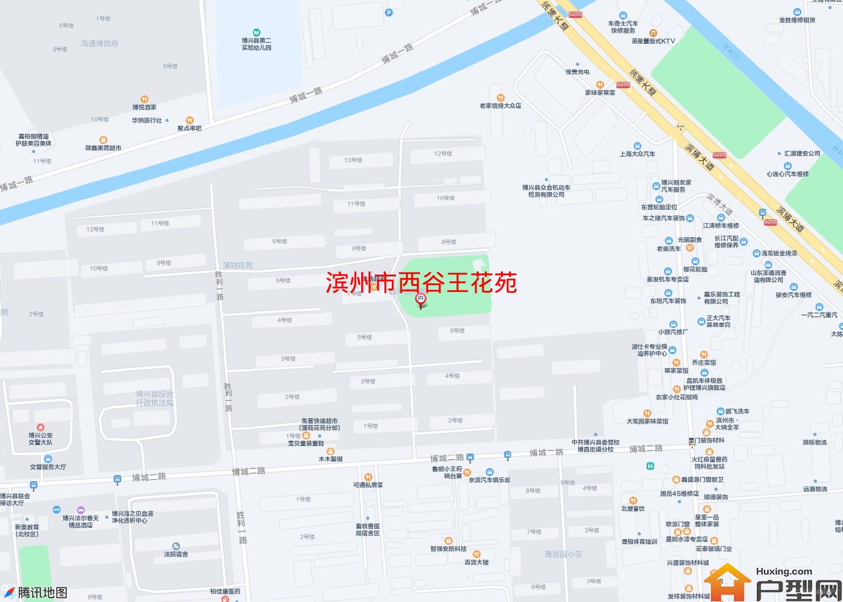 西谷王花苑小区 - 户型网
