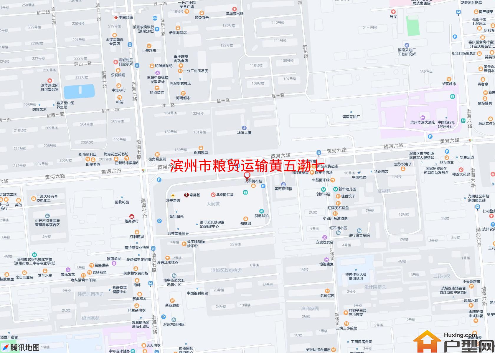 粮贸运输黄五渤七小区 - 户型网
