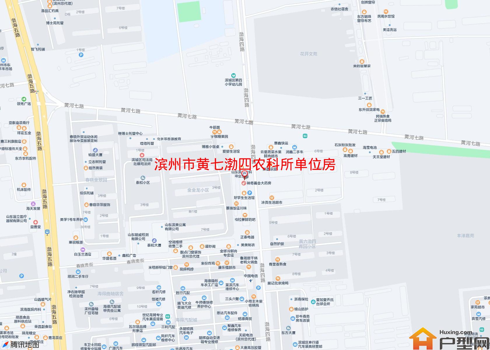 黄七渤四农科所单位房小区 - 户型网
