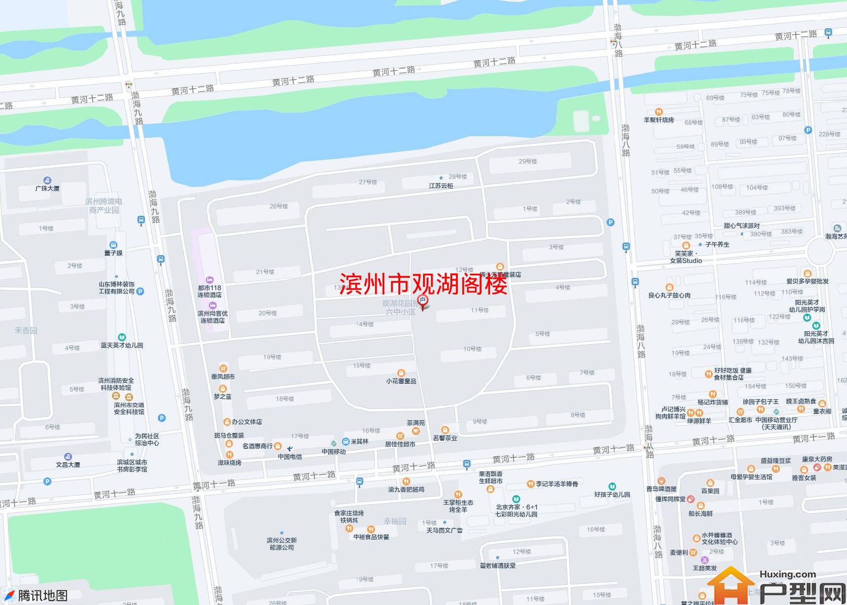 观湖阁楼小区 - 户型网