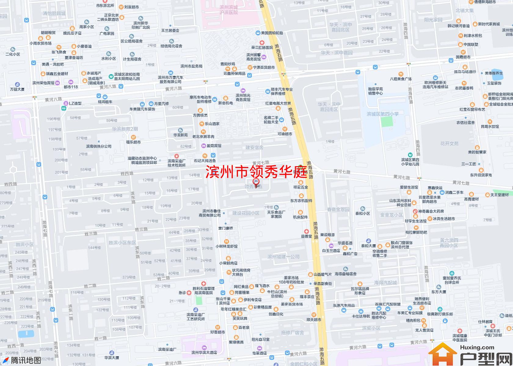 领秀华庭小区 - 户型网