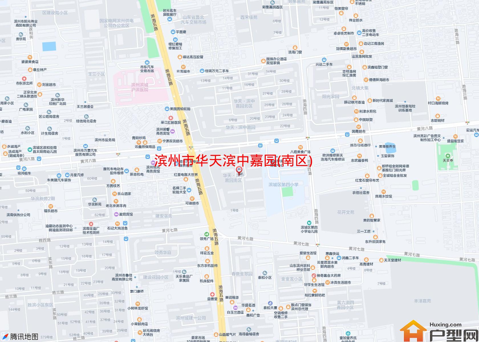 华天滨中嘉园(南区)小区 - 户型网