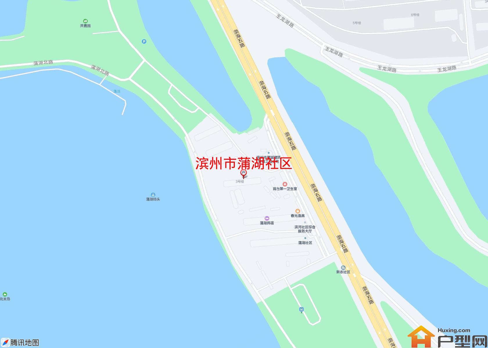 蒲湖社区小区 - 户型网