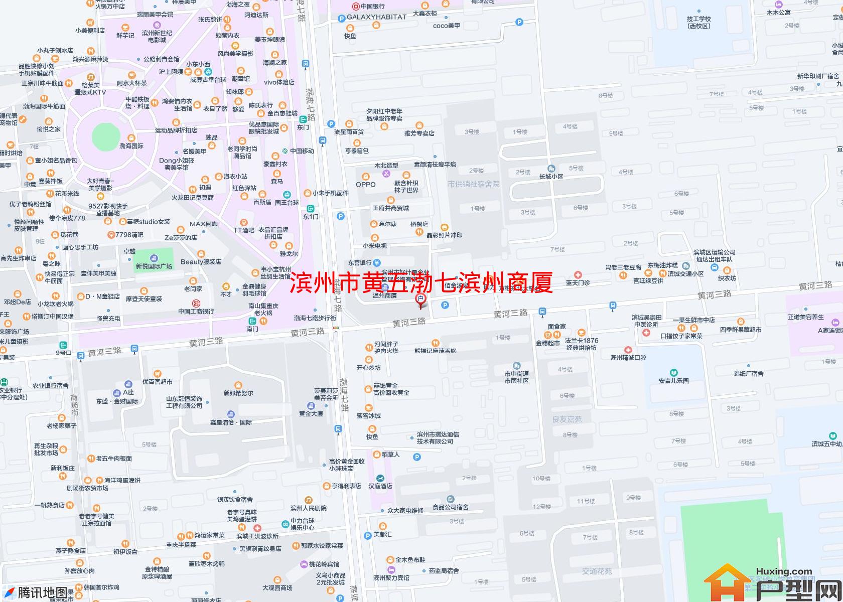 黄五渤七滨州商厦小区 - 户型网