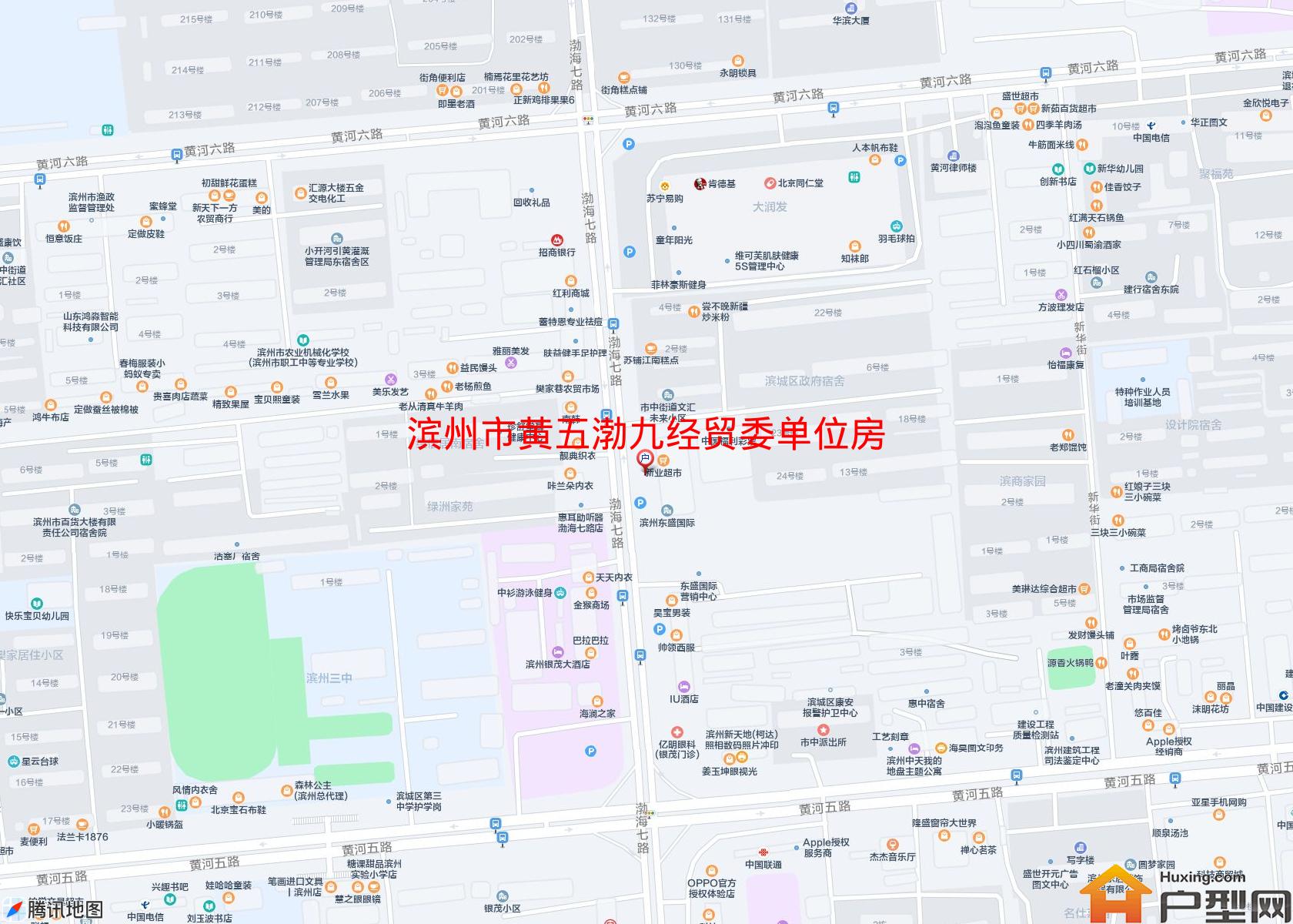 黄五渤九经贸委单位房小区 - 户型网
