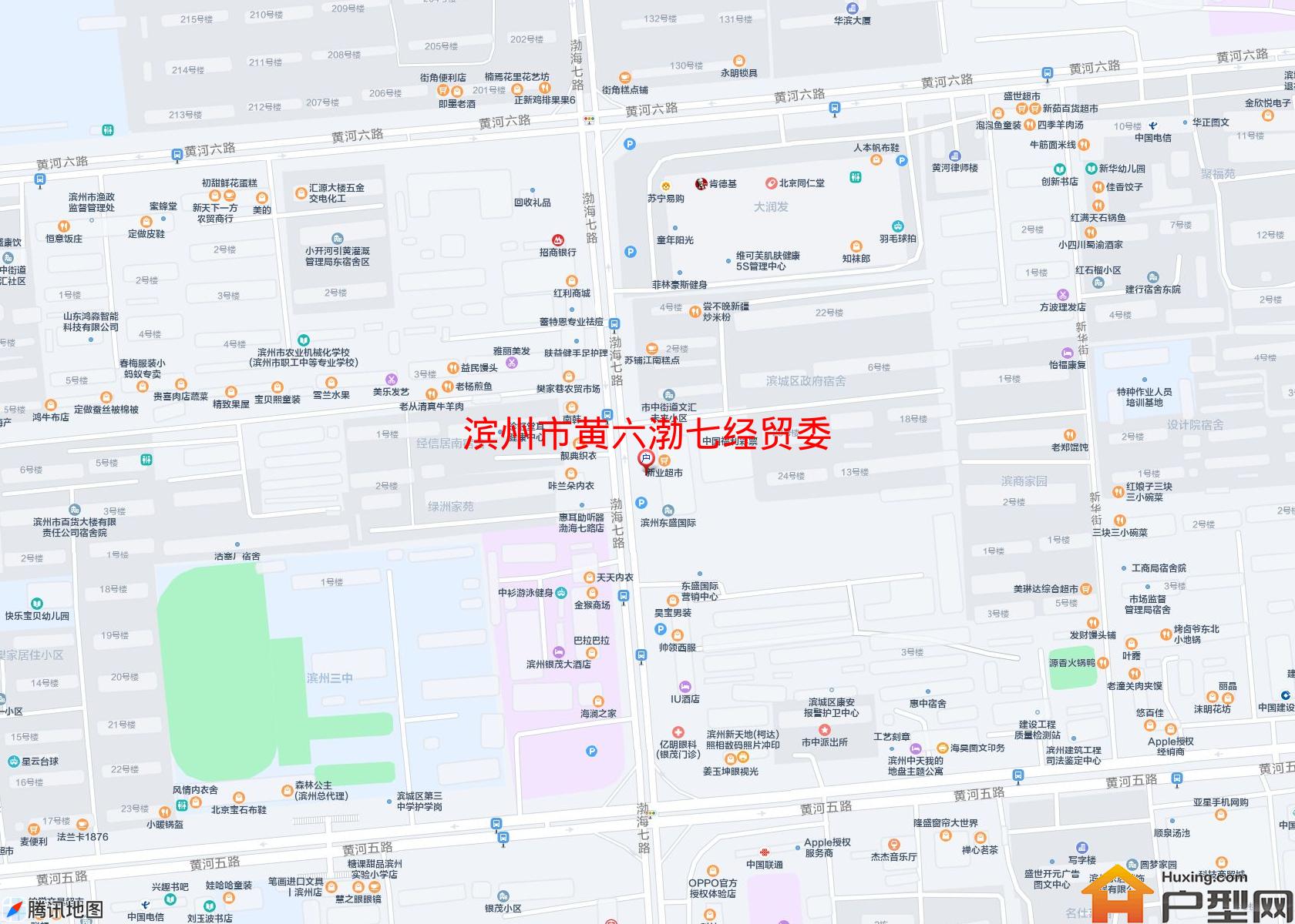 黄六渤七经贸委小区 - 户型网
