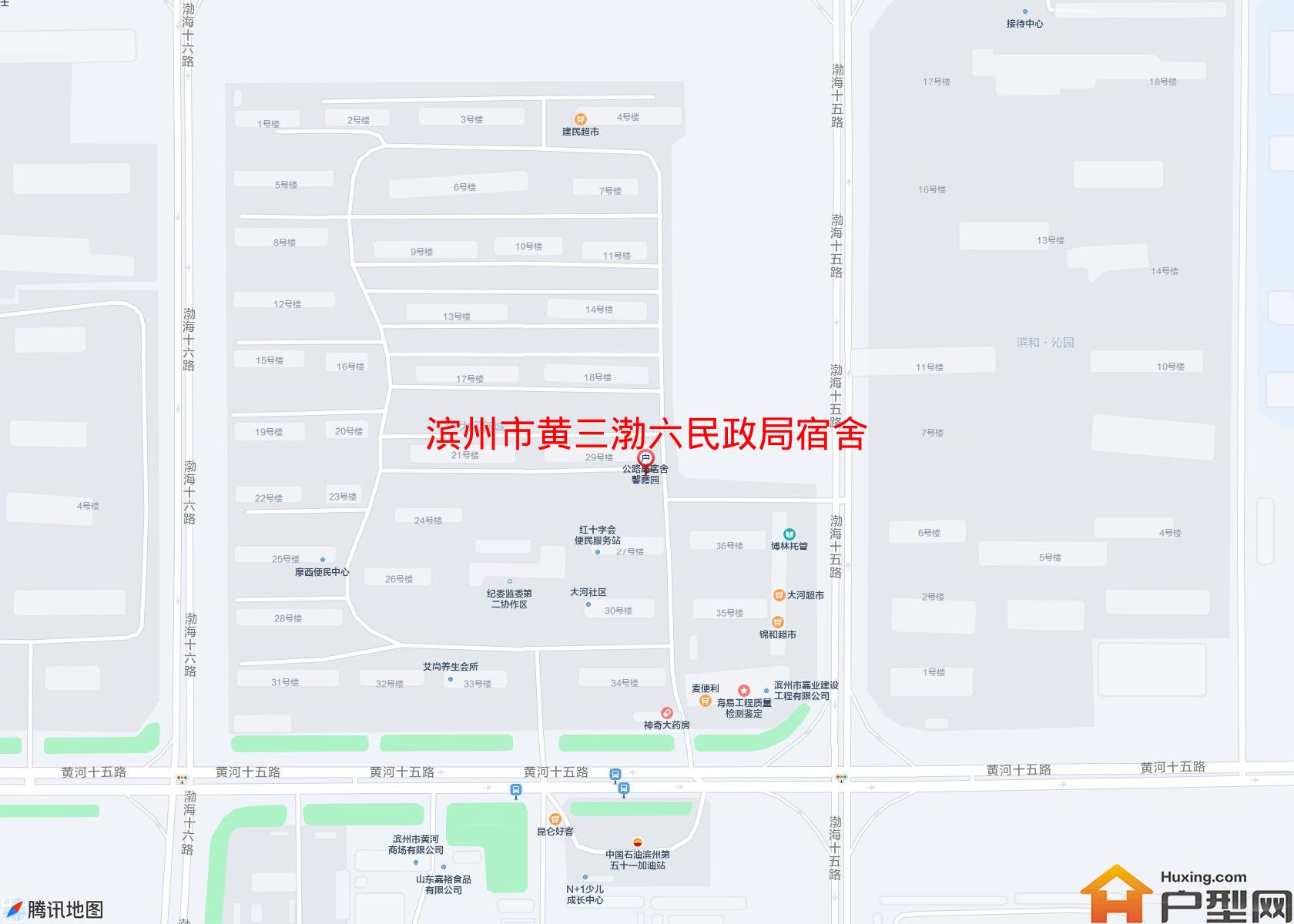 黄三渤六民政局宿舍小区 - 户型网