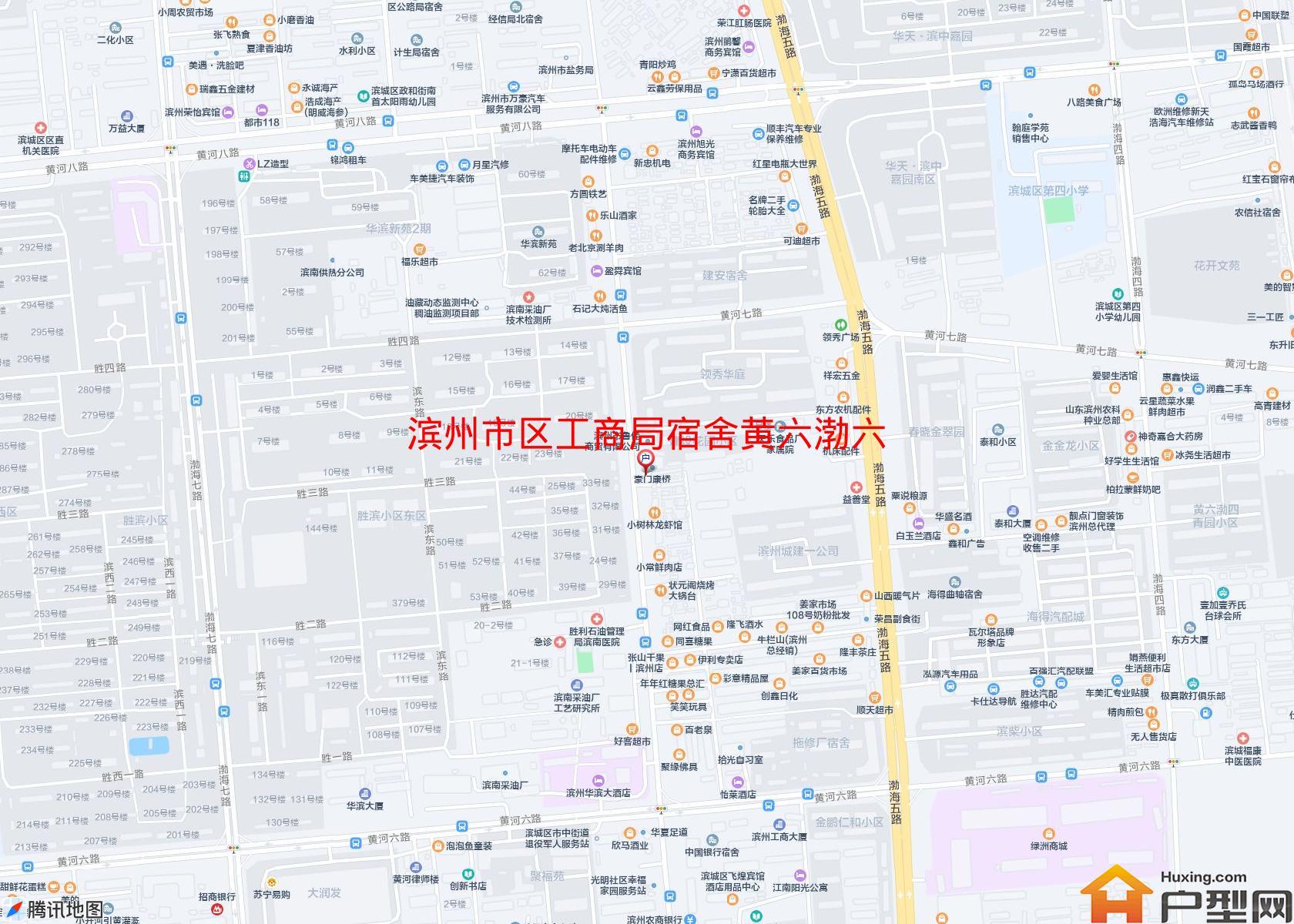 区工商局宿舍黄六渤六小区 - 户型网