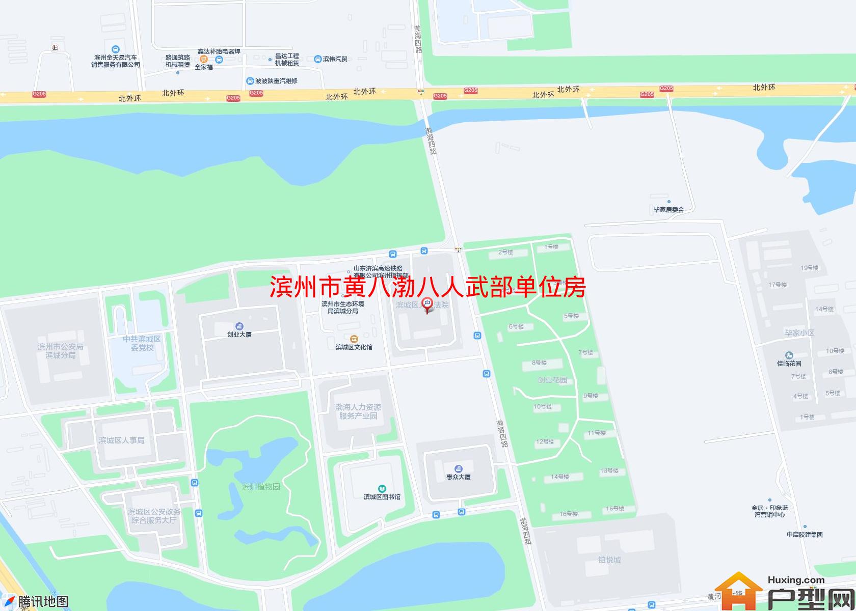 黄八渤八人武部单位房小区 - 户型网