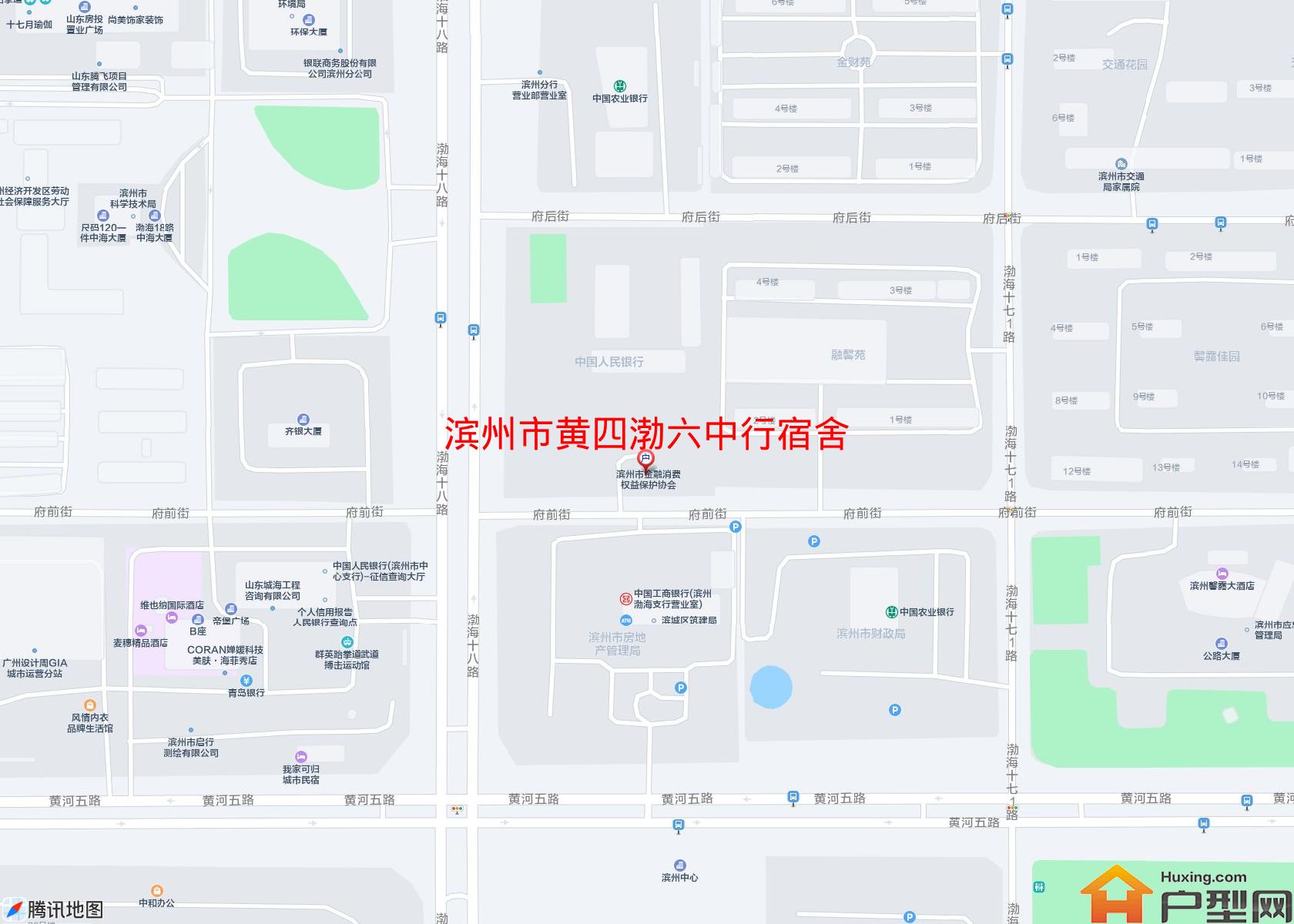 黄四渤六中行宿舍小区 - 户型网