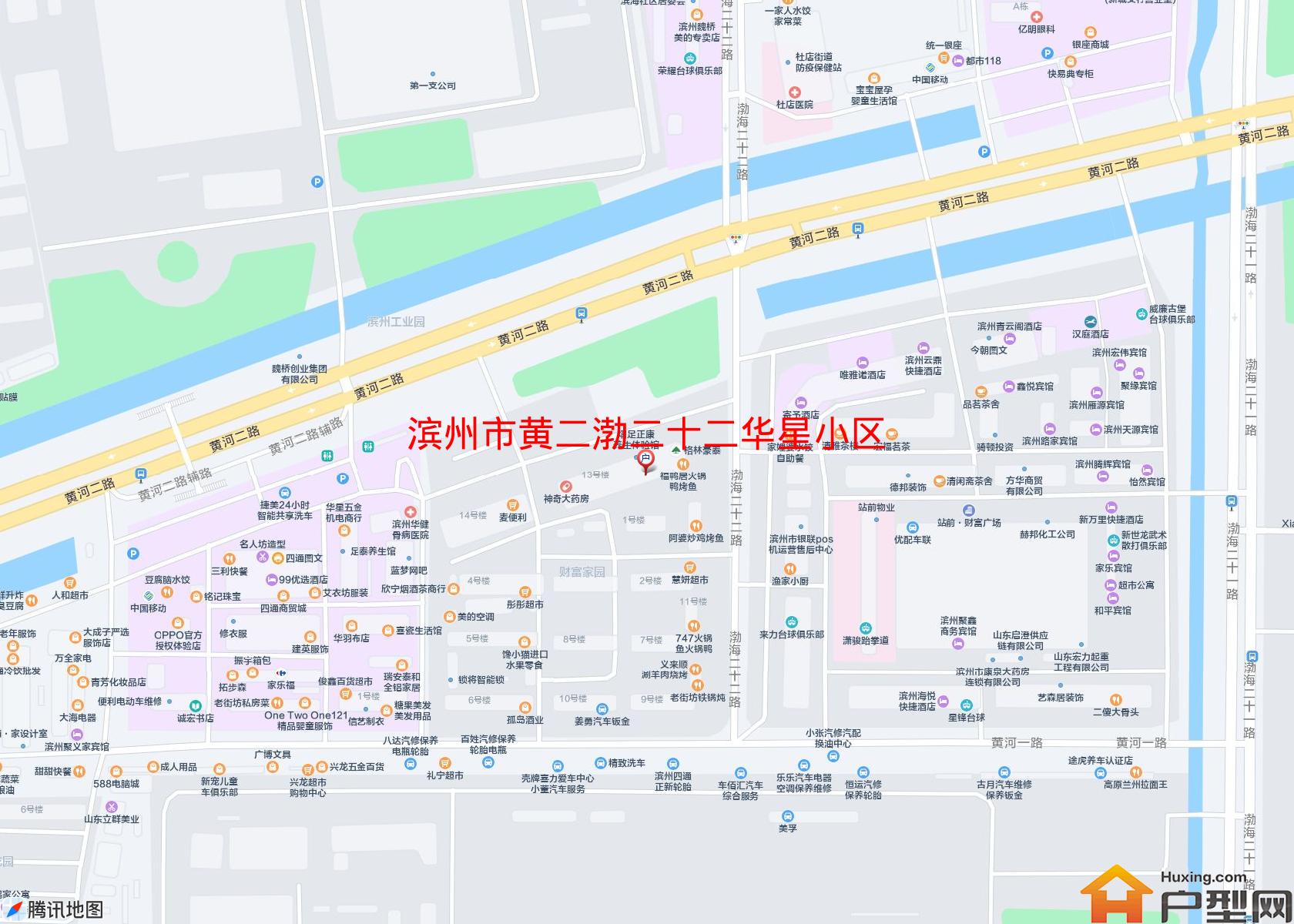 黄二渤二十二华星小区小区 - 户型网