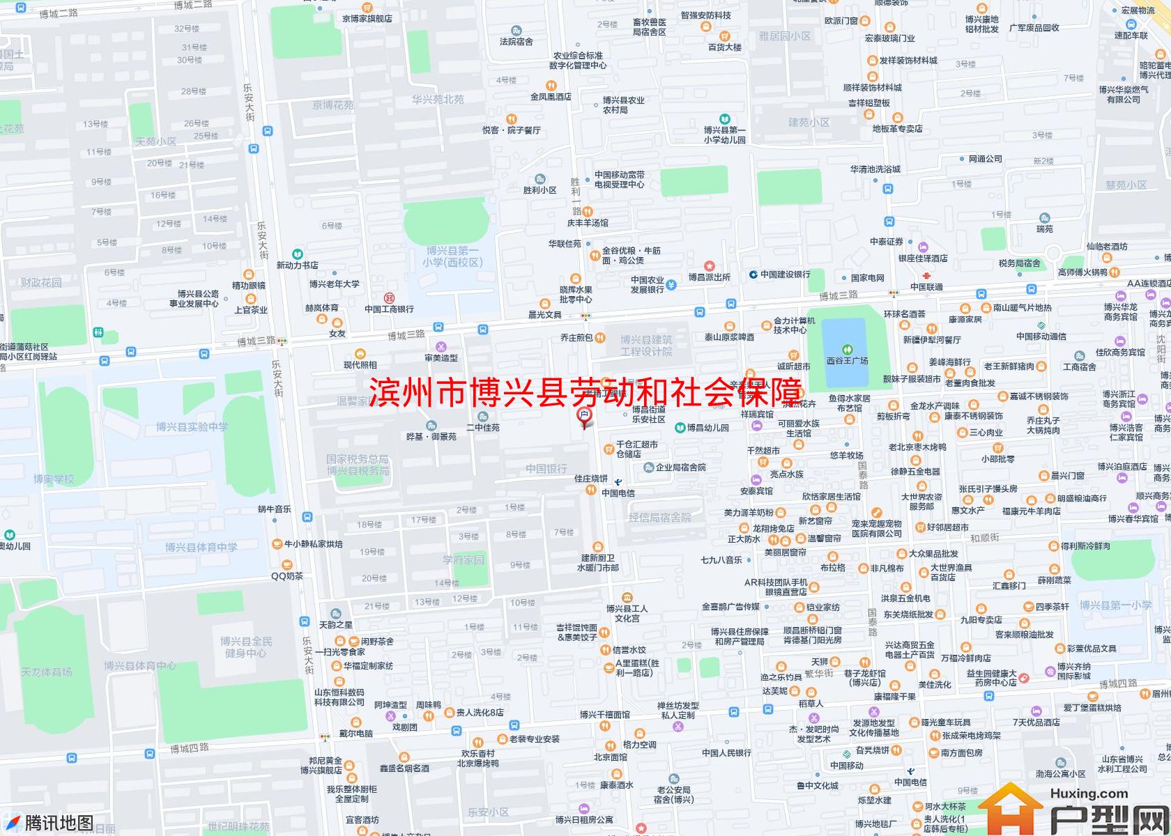 博兴县劳动和社会保障局宿舍小区 - 户型网