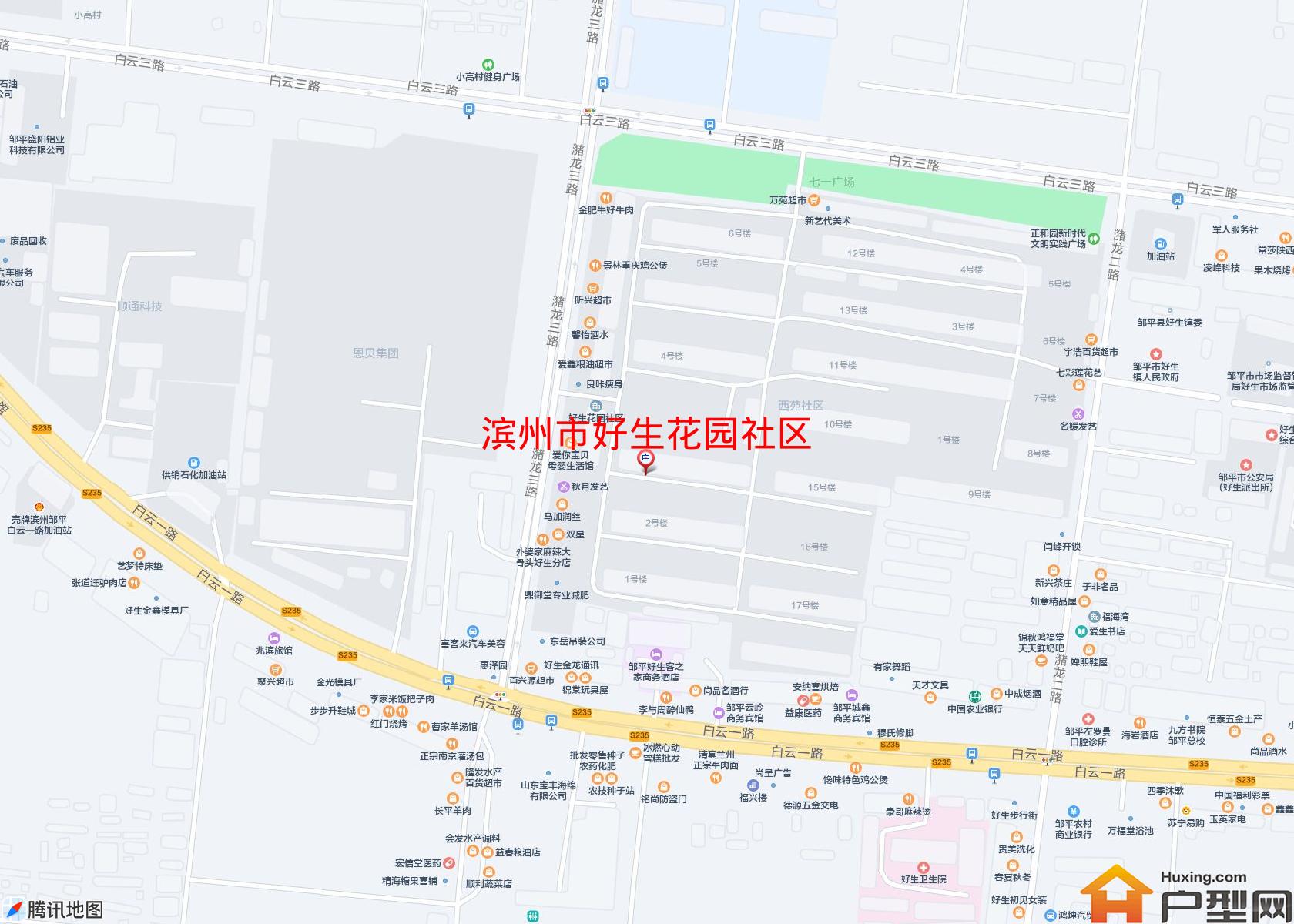 好生花园社区小区 - 户型网