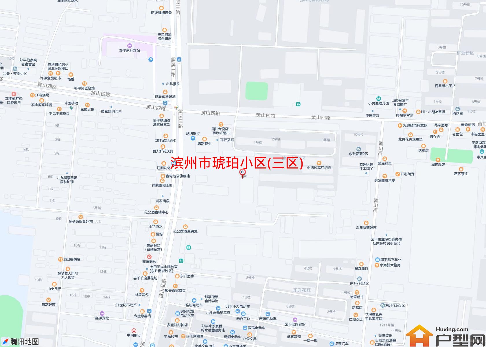 琥珀小区(三区)小区 - 户型网