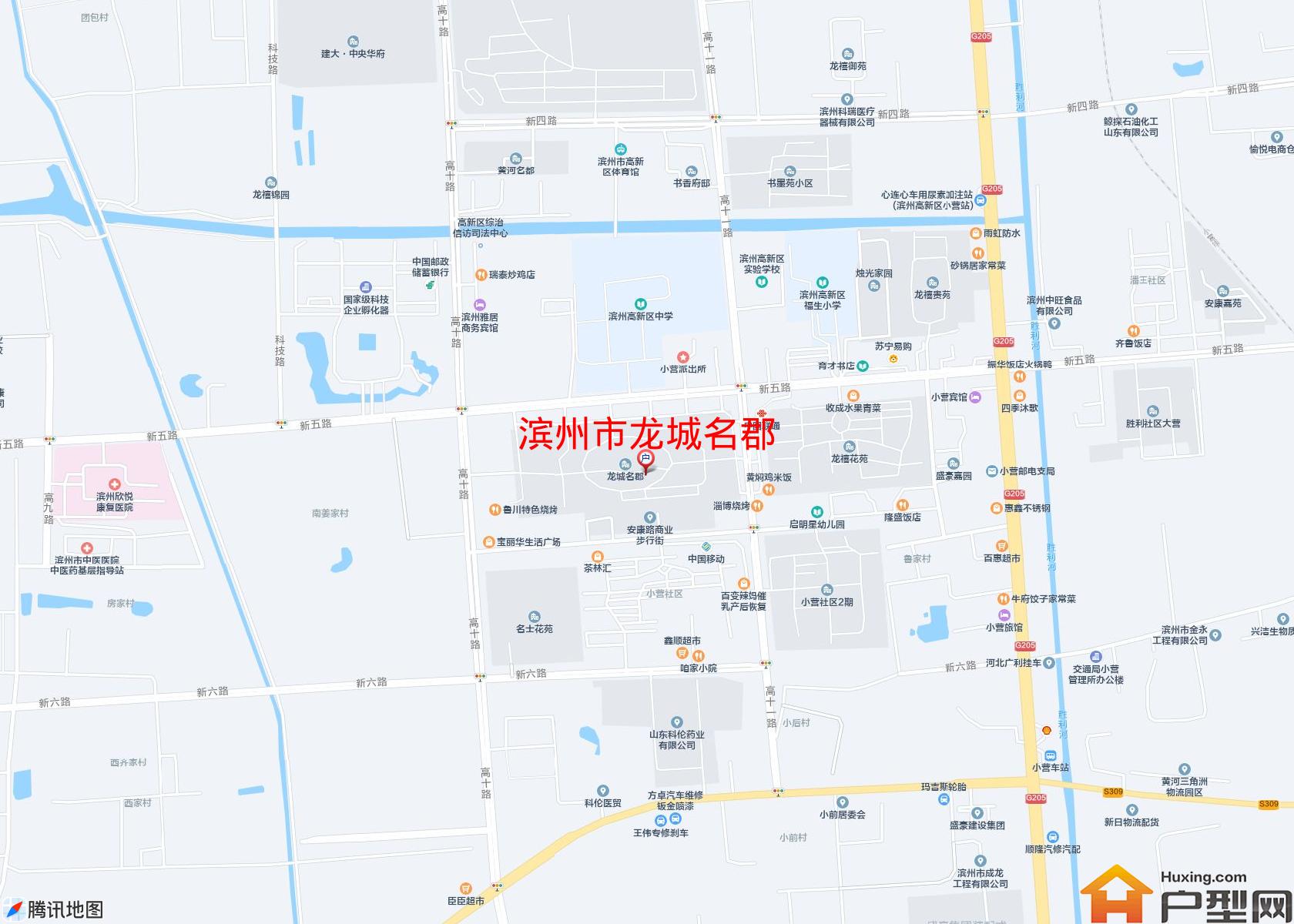 龙城名郡小区 - 户型网