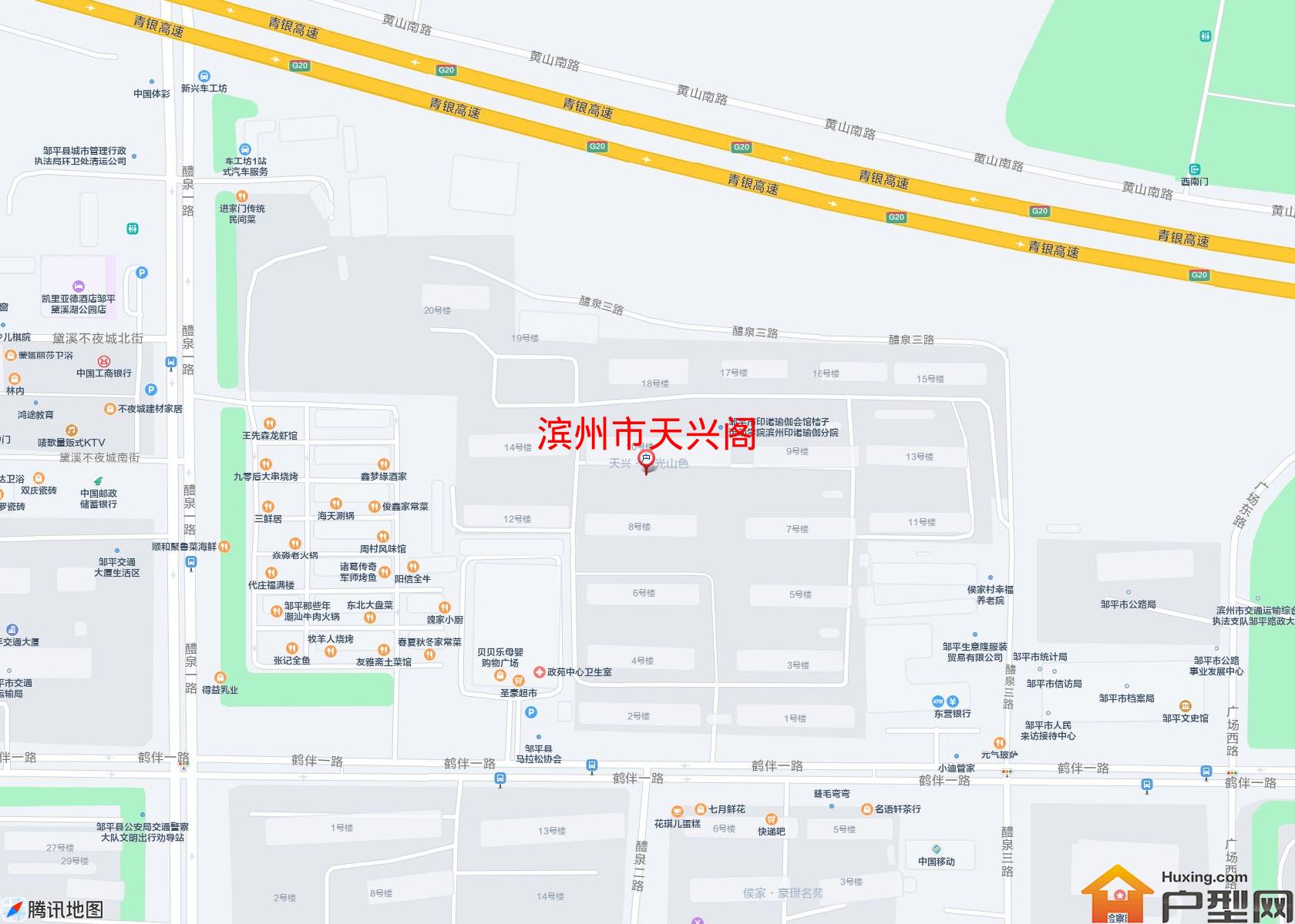 天兴阁小区 - 户型网