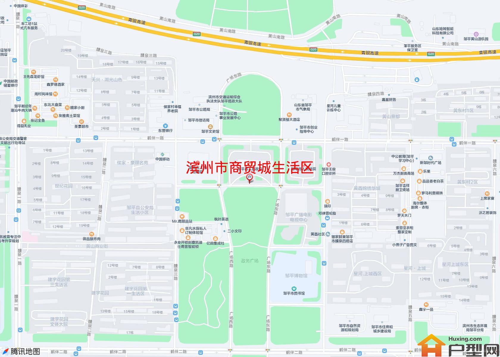 商贸城生活区小区 - 户型网