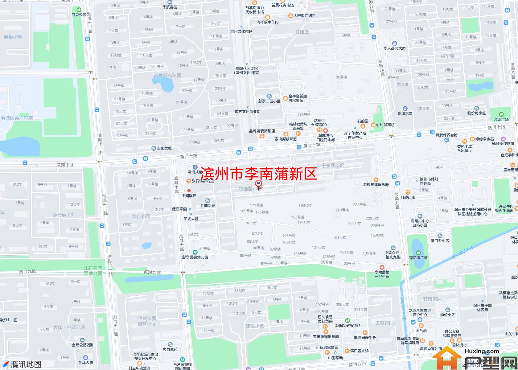 李南蒲新区小区 - 户型网