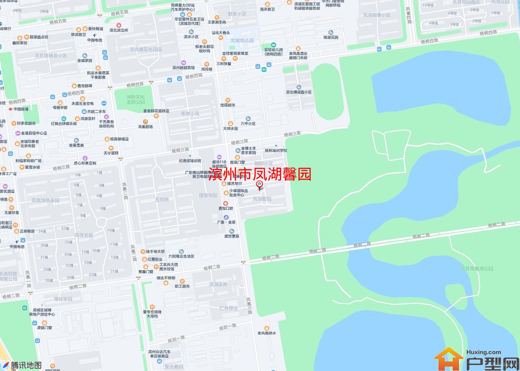 凤湖馨园小区 - 户型网