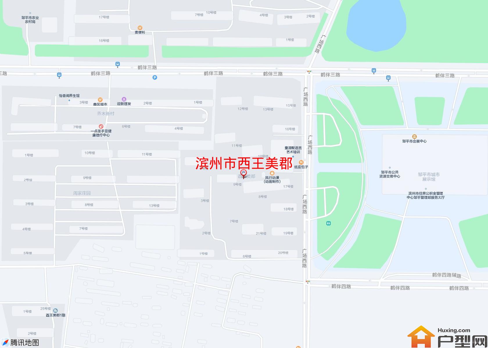 西王美郡小区 - 户型网