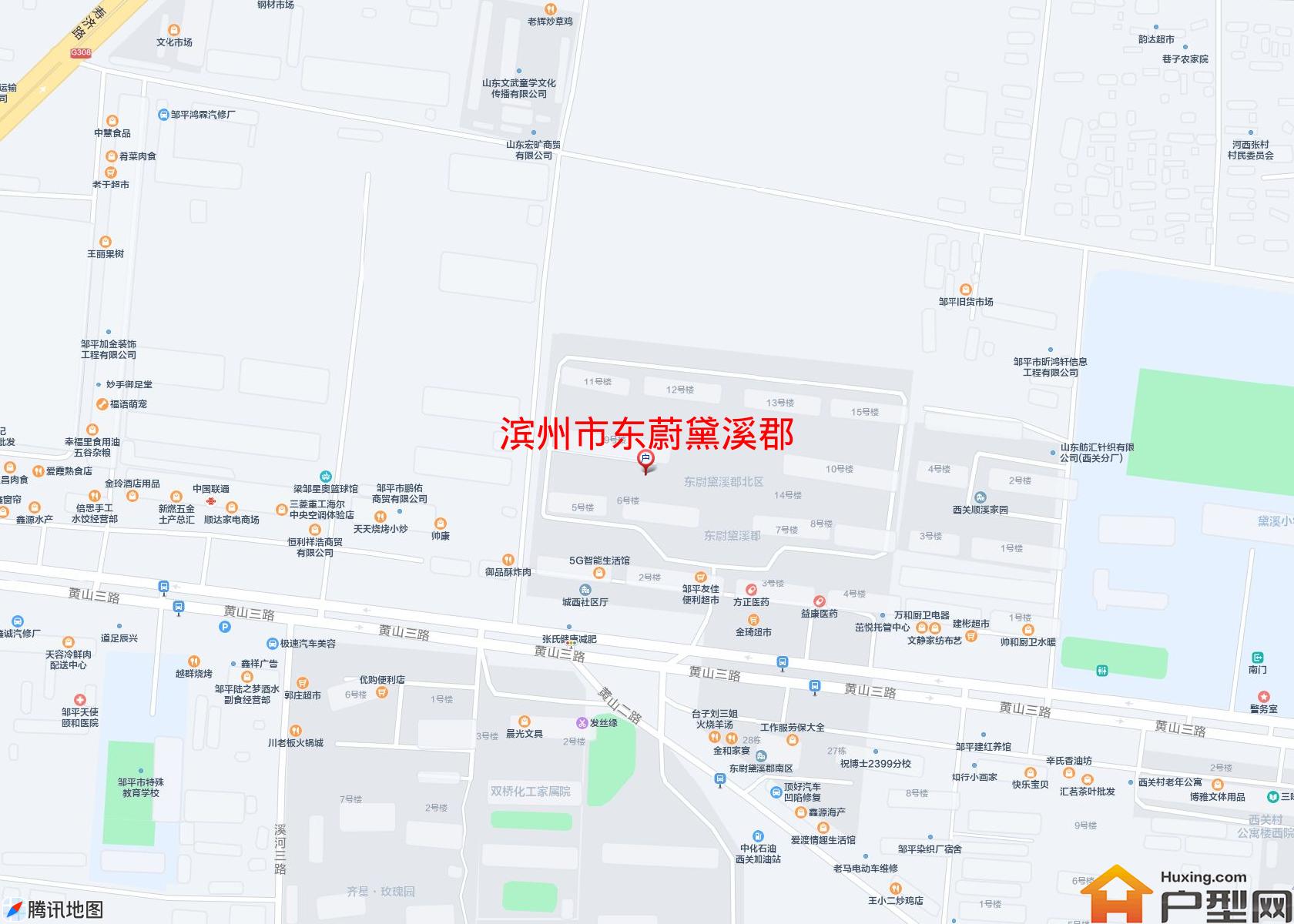 东蔚黛溪郡小区 - 户型网
