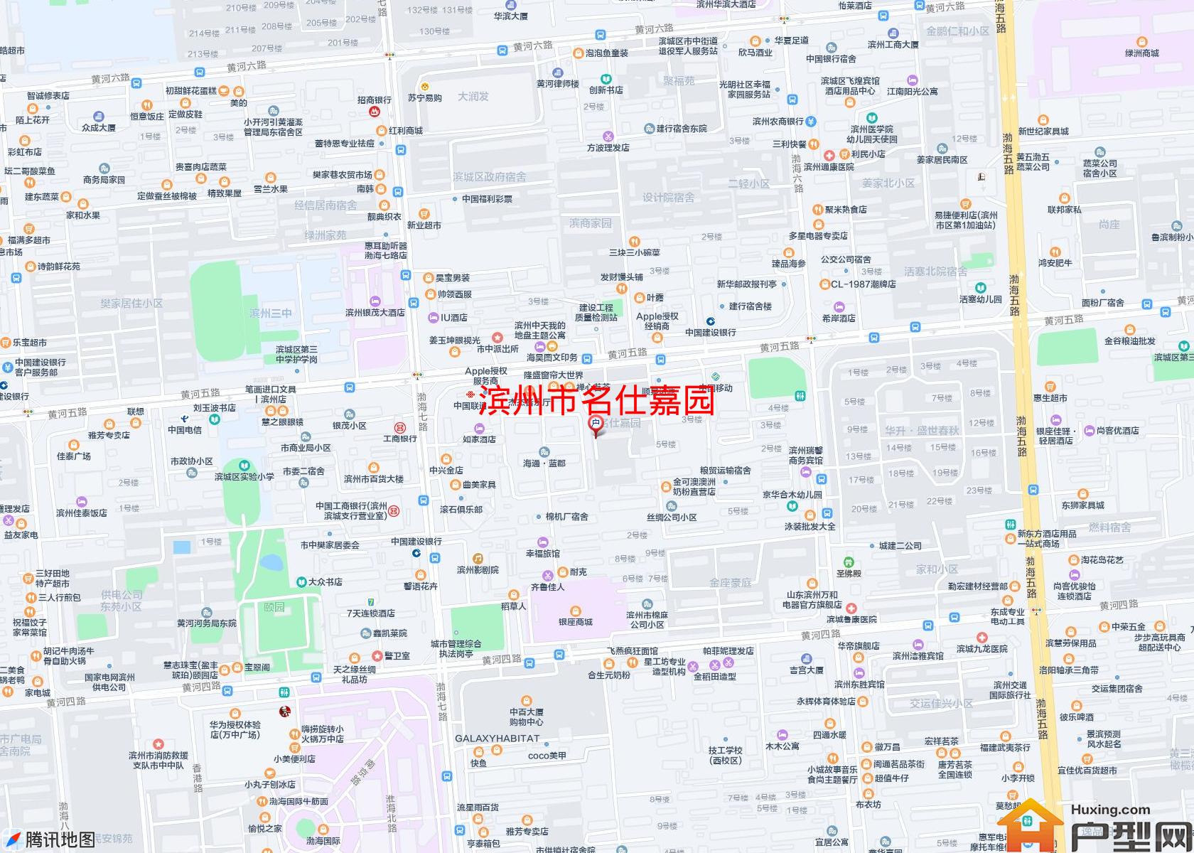 名仕嘉园小区 - 户型网