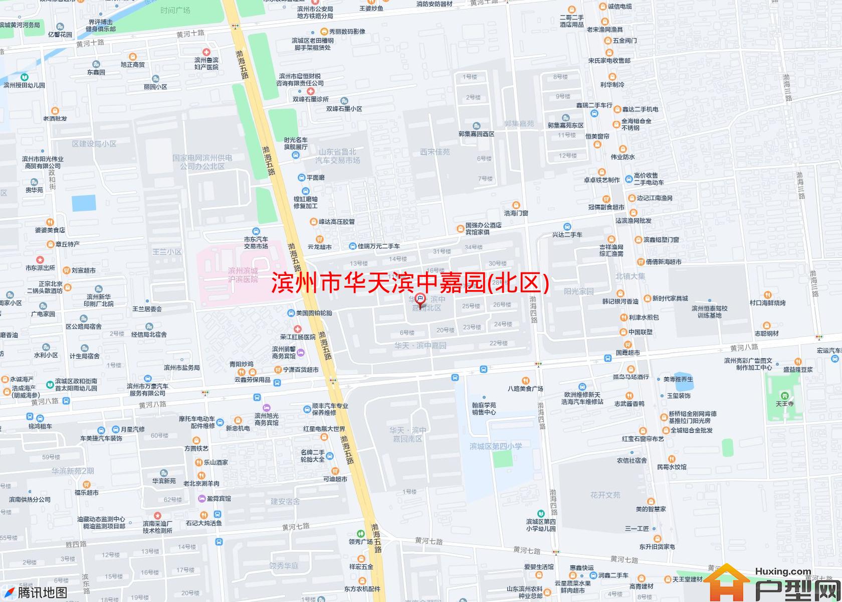 华天滨中嘉园(北区)小区 - 户型网