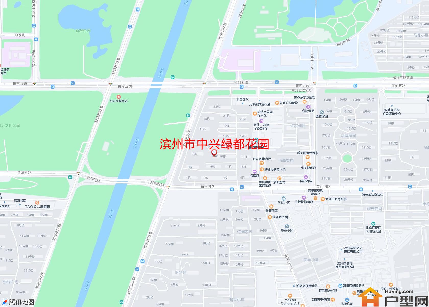 中兴绿都花园小区 - 户型网