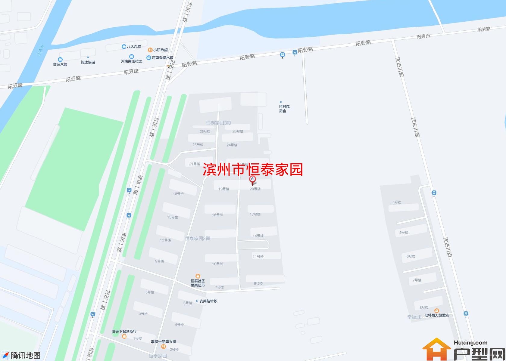 恒泰家园小区 - 户型网