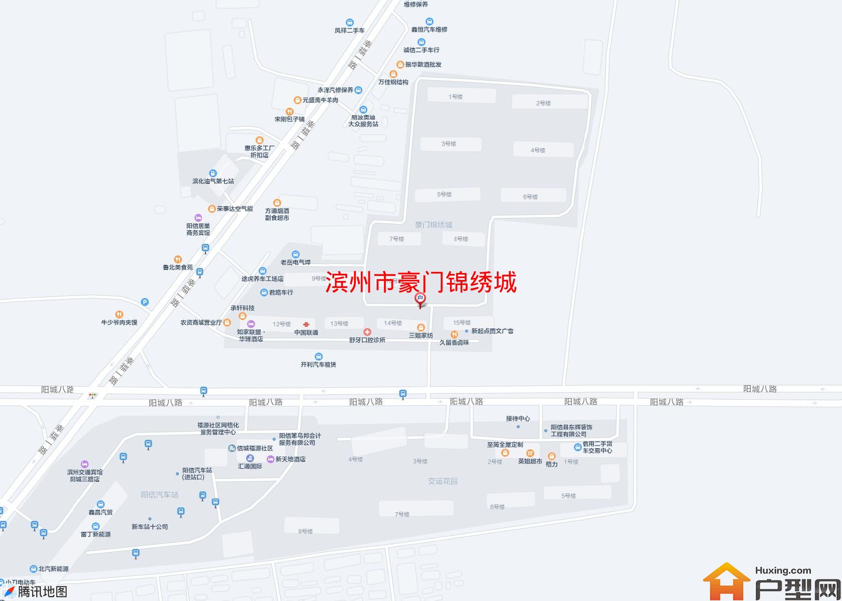 豪门锦绣城小区 - 户型网
