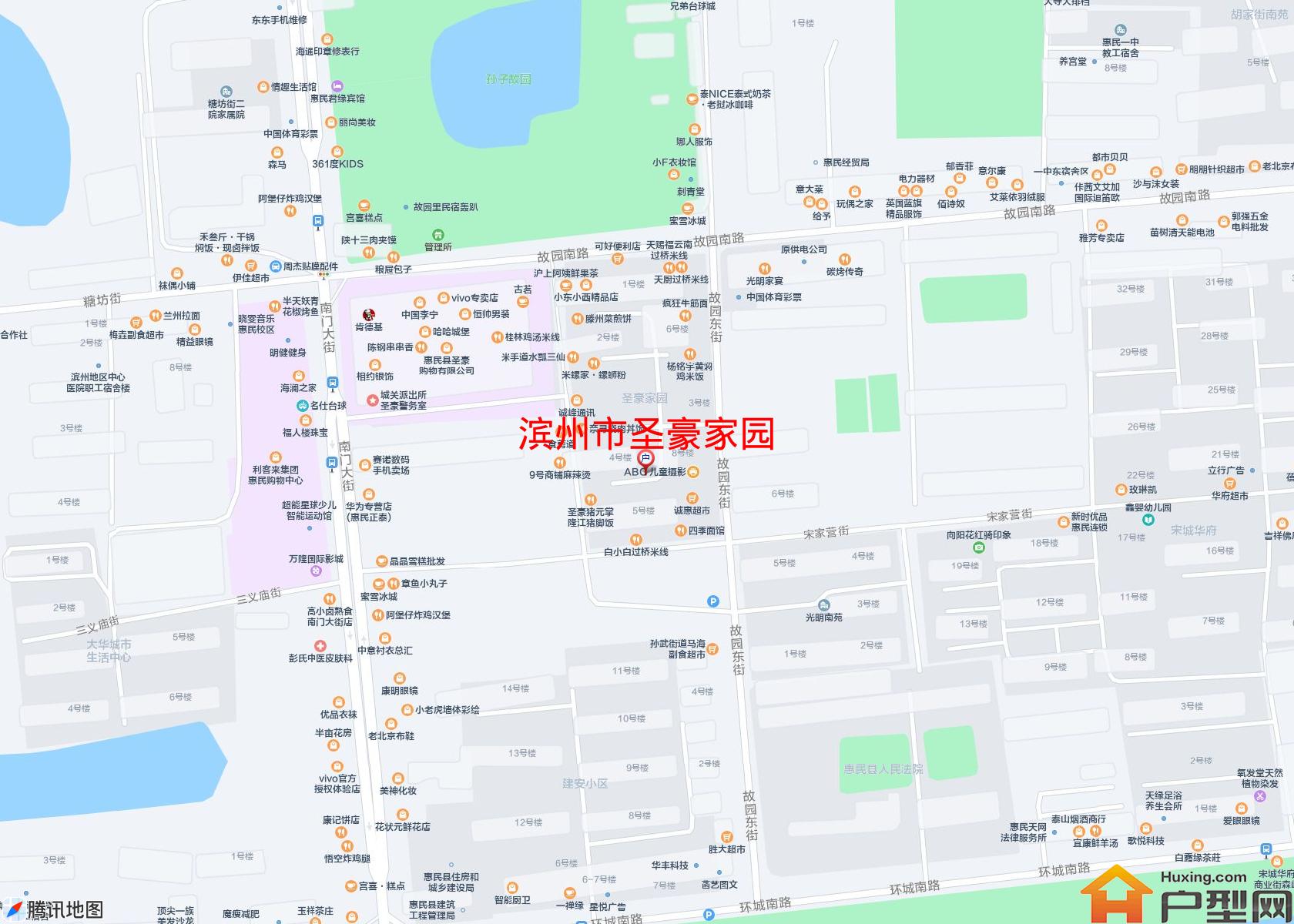 圣豪家园小区 - 户型网