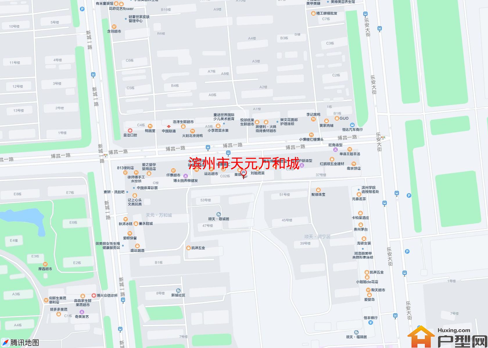 天元万和城小区 - 户型网