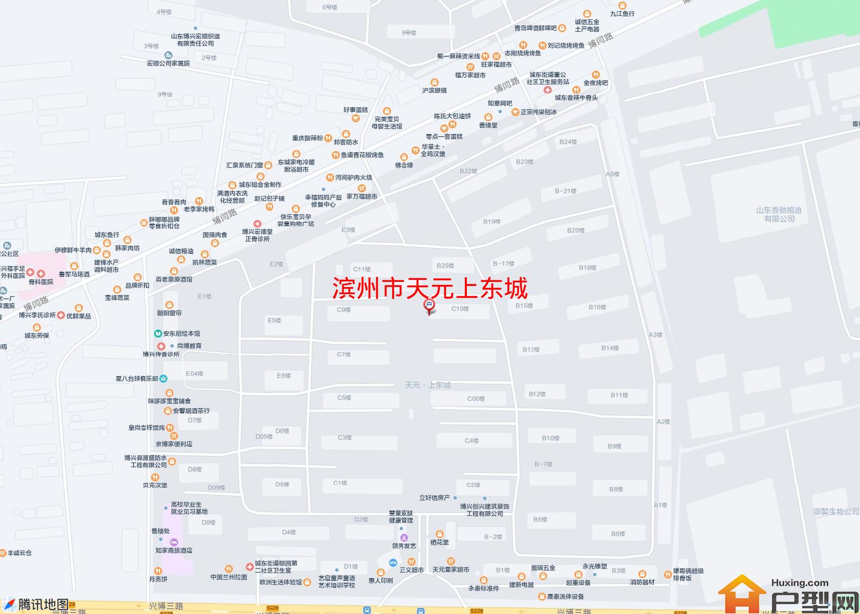 天元上东城小区 - 户型网