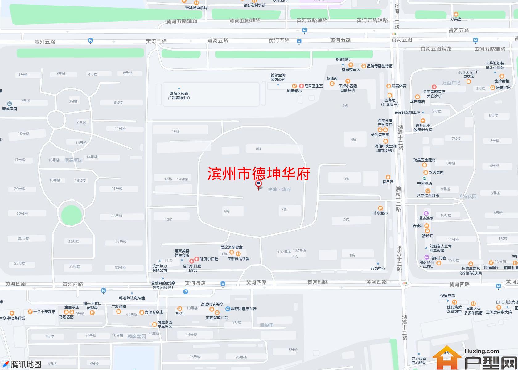 德坤华府小区 - 户型网