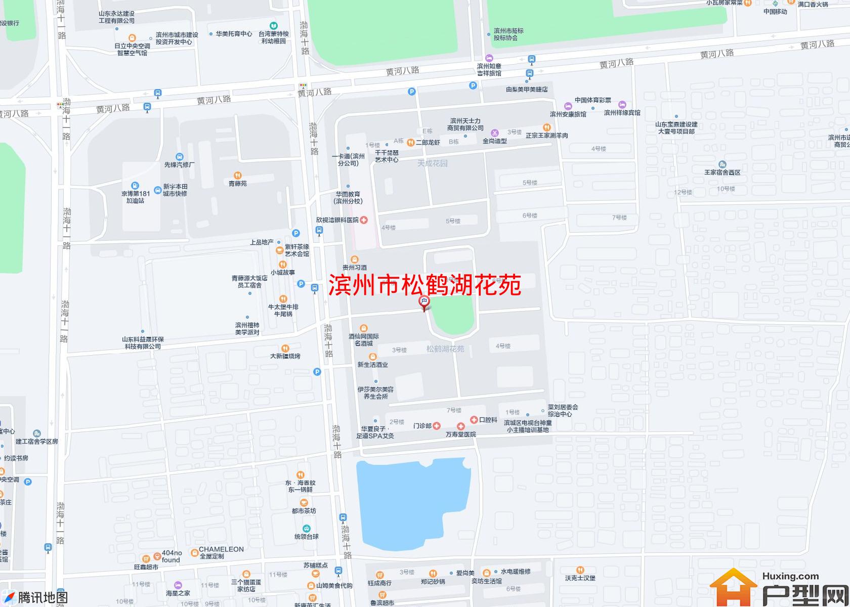 松鹤湖花苑小区 - 户型网
