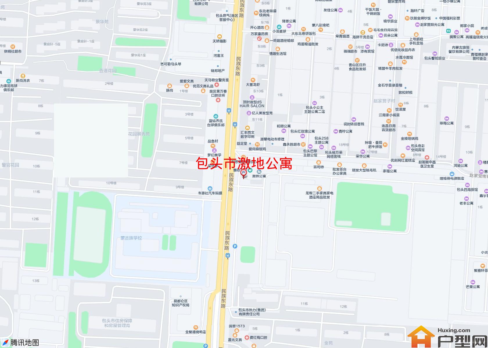 激地公寓小区 - 户型网