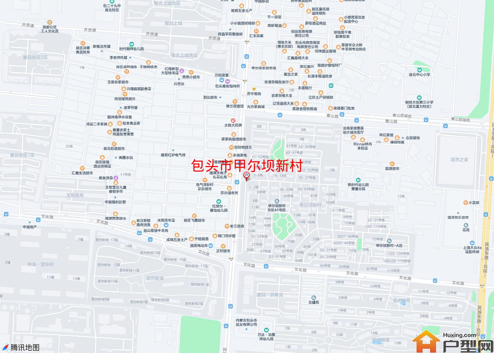 甲尔坝新村小区 - 户型网