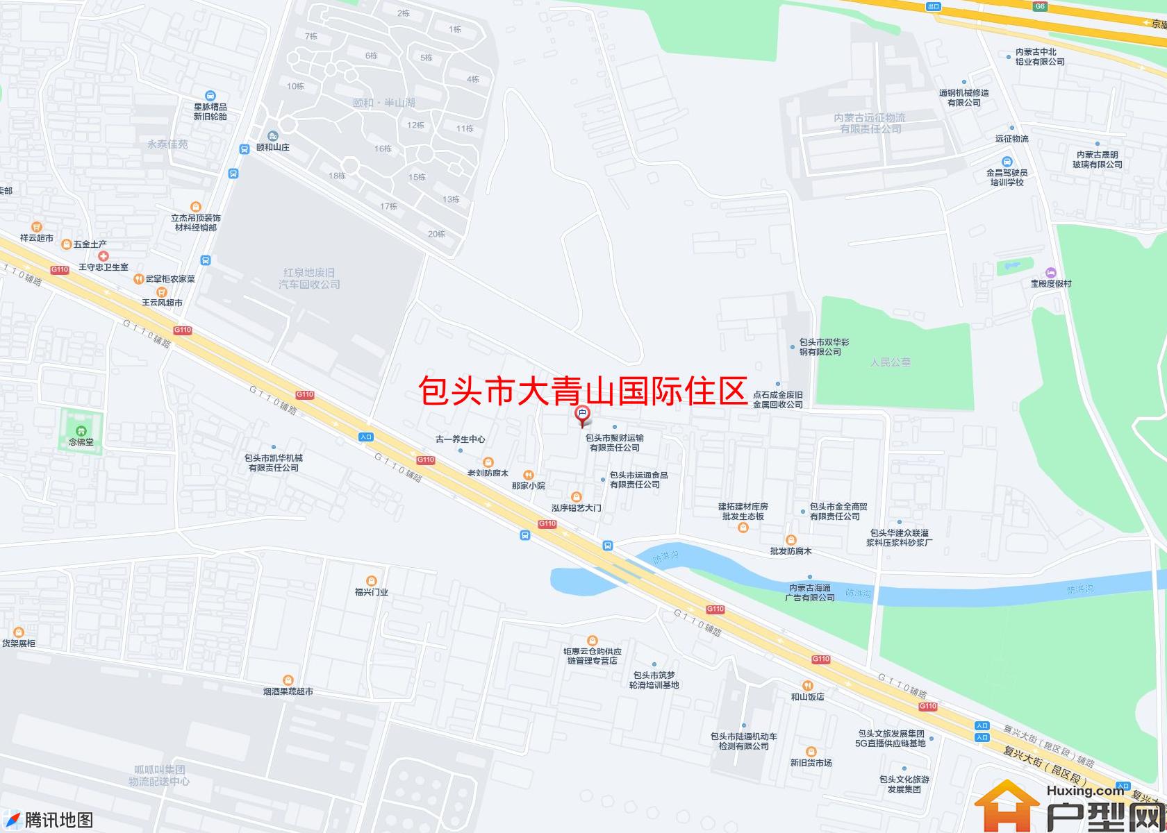 大青山国际住区小区 - 户型网