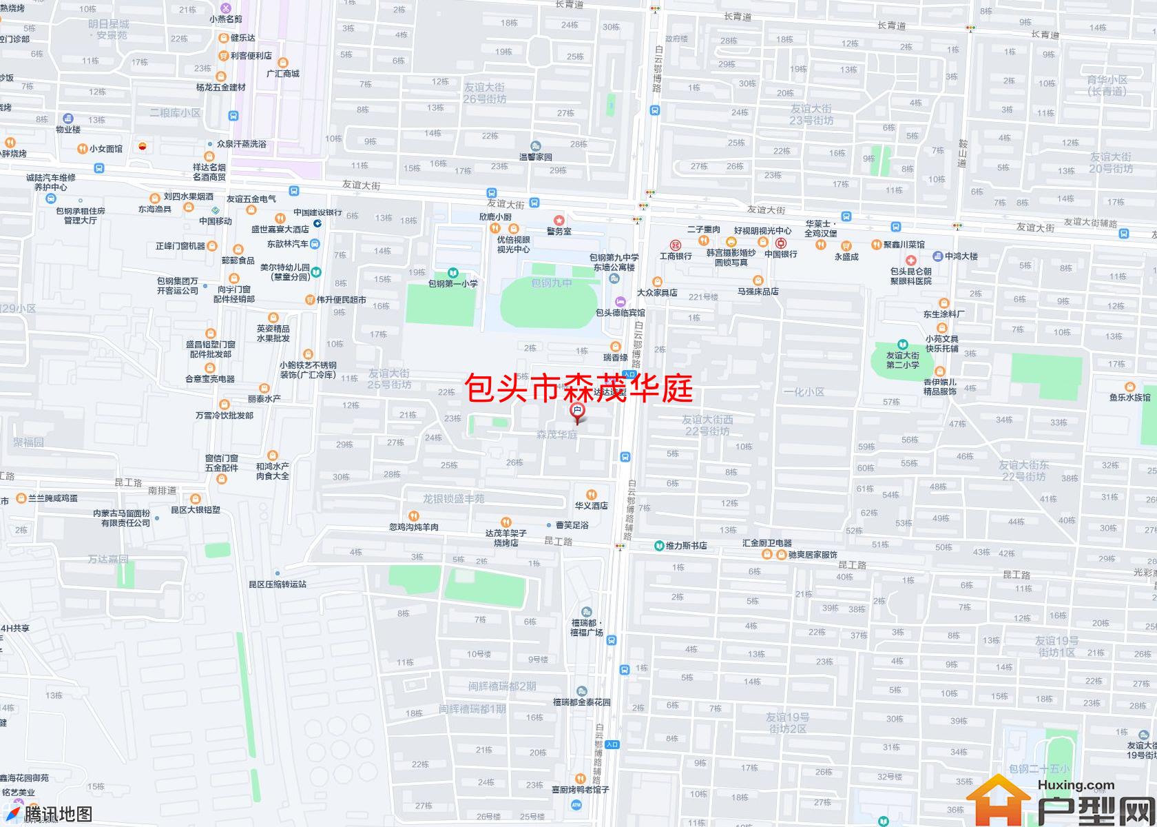 森茂华庭小区 - 户型网