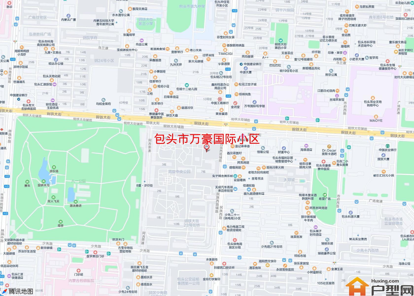 万豪国际小区小区 - 户型网