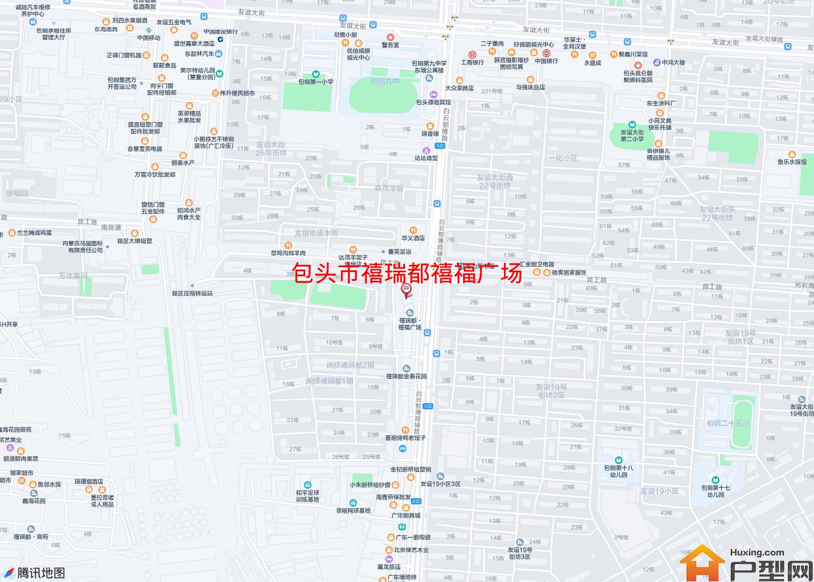 禧瑞都禧福广场小区 - 户型网