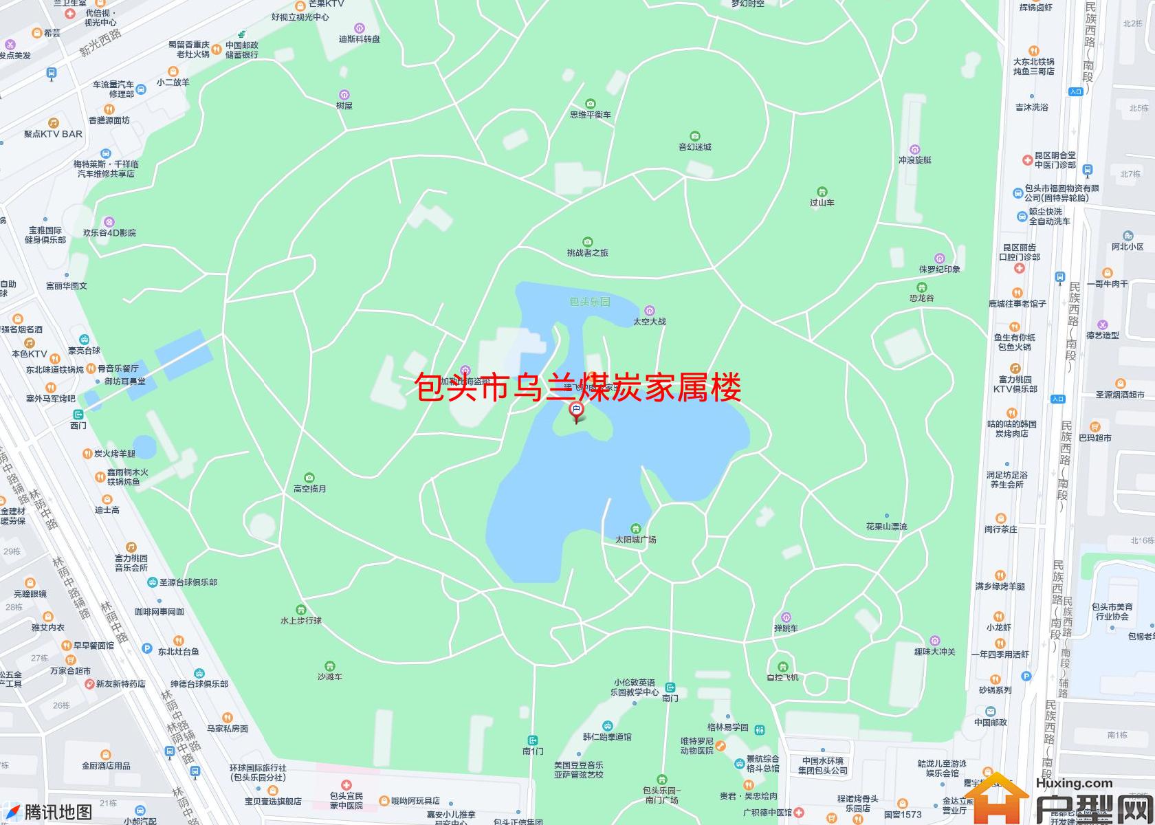 乌兰煤炭家属楼小区 - 户型网