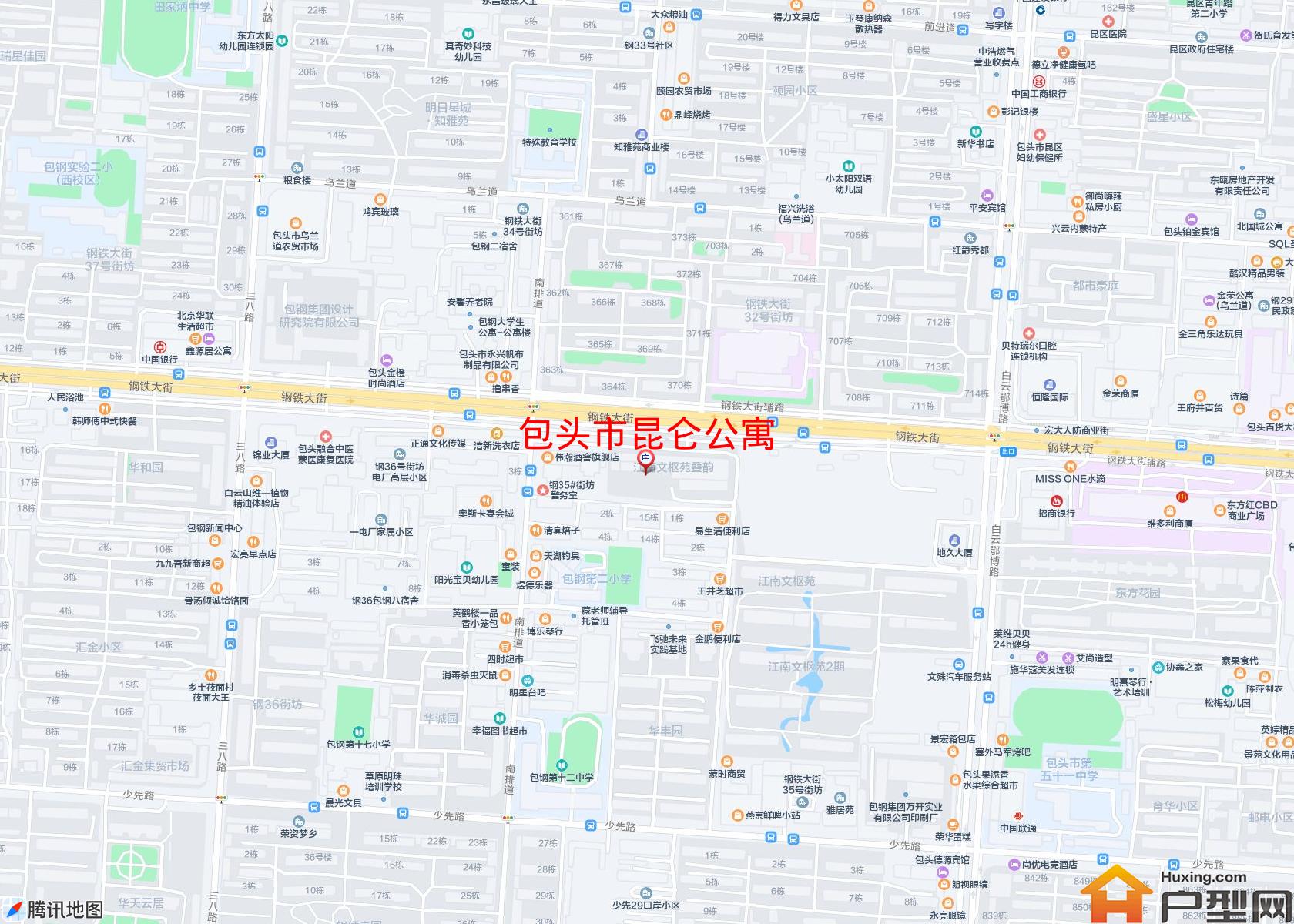 昆仑公寓小区 - 户型网